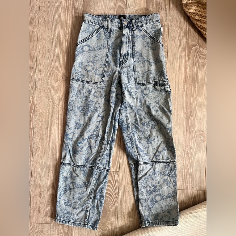 BDG: Floral Carpenter Pant